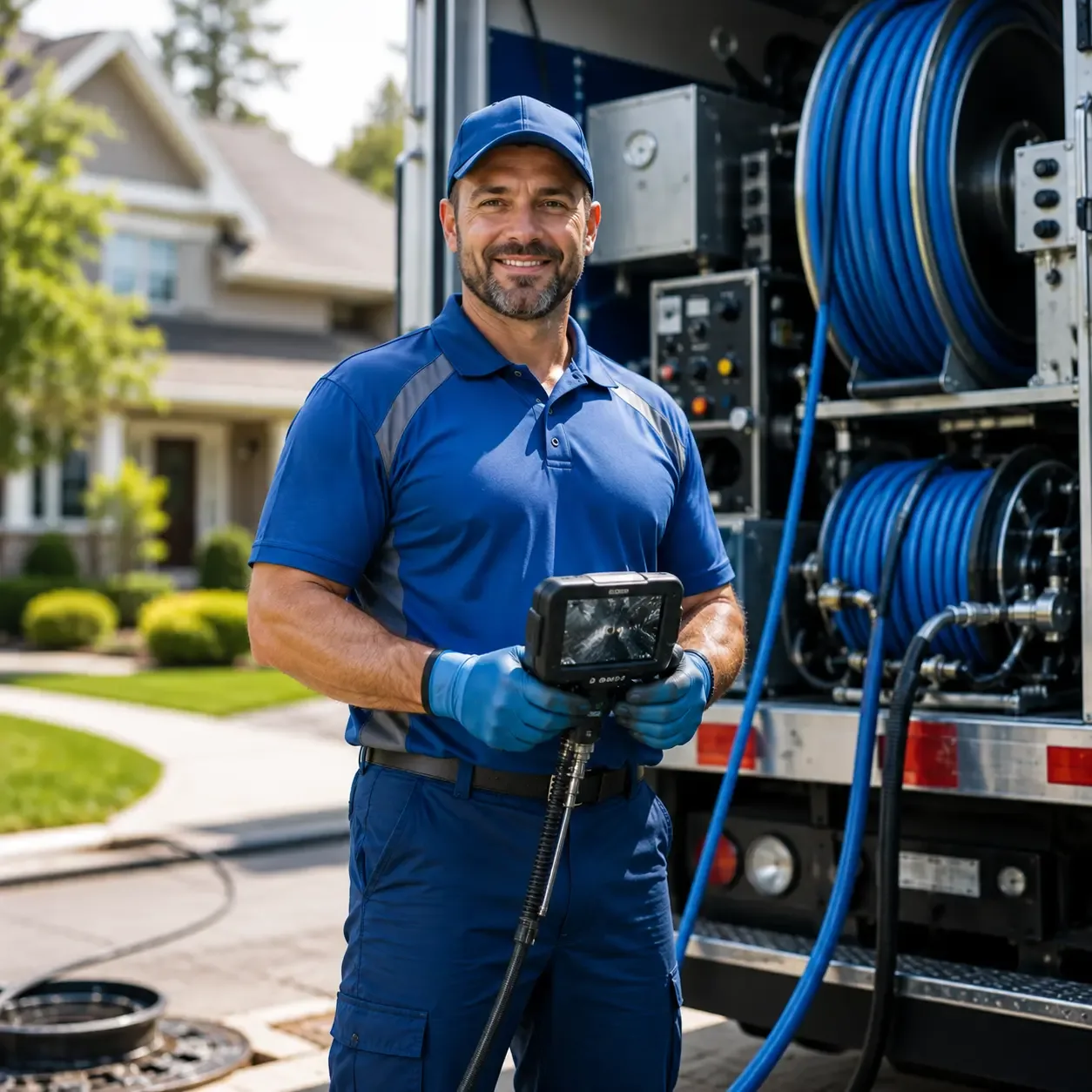 Local outdoor drain cleaning specialists in West Hickory, PA